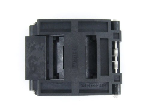 Waveshare QFP144 TQFP144 FQFP144 PQFP144 QFP IC Test Socket IC51-1444-1354-7 Yamaichi 0.5mm Pitch