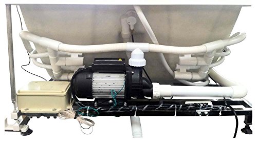 EAGO AM124ETL-R 6' Right Corner Acrylic Whirlpool Bathtub for Two, White