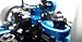 Yeah Racing Aluminum Adjustable Front Upper Arm Set For Tamiya TT02 #TT02-003BU