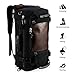 Ibagbar Canvas Backpack Travel Bag Hiking Bag Rucksack Duffel Bag Laptop Backpack Computer Bag Camping Bag Sports Bag Weekend Bag Briefcase Bag Messenger Bag Shoulder Bag Black