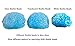 Clear Slushie Beads for Crunchy Slime, Crunchy Slime Beads, 12 oz (340g) 3-4mm FDA Food Grade Plastic Fishbowl Slime Beads