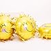 Sun Smile Foil Mylar Helium Balloons Yellow Smiling Face Balloons for Birthday Party and Wedding Decoration- 24