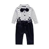 Baby Boys' Clothing Suit Gentleman Romper Jumpsuit Boys Rompers 2Pieces Sets
