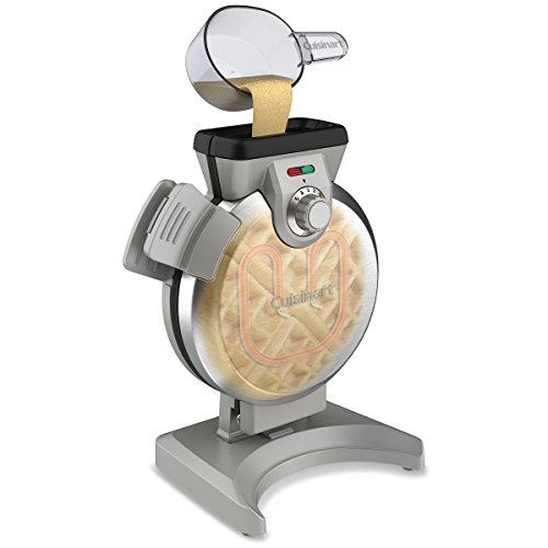 Cuisinart WAF-V100C Vertical Belgian Waffle Maker/Waffle Iron, Silver