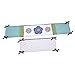 Carter's Zoo Jungle/Safari 4 Piece Crib Bumper, Floral/Lavender/Aqua/White