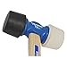 VAUGHAN 24 oz Soft Face Rubber Mallet, Made In The USA, White And Black, RM24, VN19510