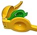 Plucky Chef Lemon Lime Manual Squeezer, Premium Double Bowl Citrus Fruit Juicer Press Design, Quality Enameled Aluminum