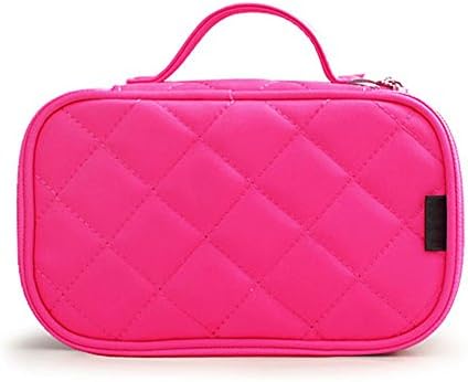 OR Pure Profession Multifunctional 2 layer Make Up Bag Beauty Makeup Travel Kit Organizer Hanging Cosmetic Bag Toiletry Bag (Pink)