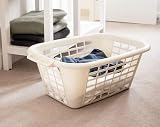 Addis Rectangular Basket Linen 40L BPA Free Handles Ventilation view 2