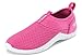Speedo Water Shoe Tidal Cruiser Kids, Pink/White, 1 US Unisex Big