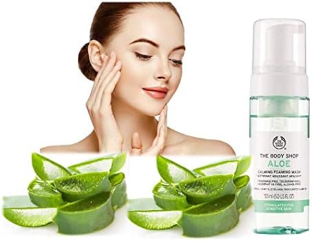 the body shop aloe foaming facial wash