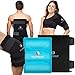 Large Flexible Gel Ice Pack & Wrap - Hot & Cold Therapy for Hip, Shoulder, Elbow, Back, Knee - Instant Pain Relief for Injuries, Recovery, Swelling, Aches, Bruises & Sprains - XL 11x14 inches (Black) primary