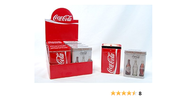 Cajas de cigarrillos de metal Coca Cola / unidad : Amazon.es ...