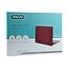 MOSISO Compatible with MacBook Pro 13 Case 2019 2018 2017 2016 Release A2159 A1989 A1706 A1708, Plastic Corner Protective Hard Shell Case & Keyboard Cover Skin & Screen Protector, Marsala Red