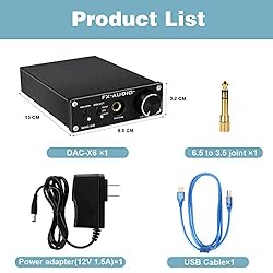 FX-Audio DAC-X6 Mini HiFi 2.0 Digital Audio Decoder