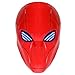 XCOSER Adult Red Hood Mask Helmet with LED Light Costume Props for Halloween Cosplay V.4