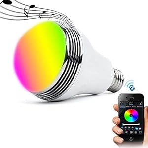 light bulb with speaker built in