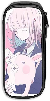 Blackpencilcase Danganronpa Homecube Pencil Case Big Pencil Bag Makeup Pen Pouch Durable Students Stationery with Double Zipper Pen Holder for School/Office