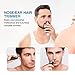 [Updated 2020 Version] Professional Painless Ear and Nose Hair Trimmer for Men & Women, IPX7 Waterproof, Battery-Operated, Mute Motor, Ainviata Easy Clean Eyebrow & Facial Hair Trimmer Clipper/Remover