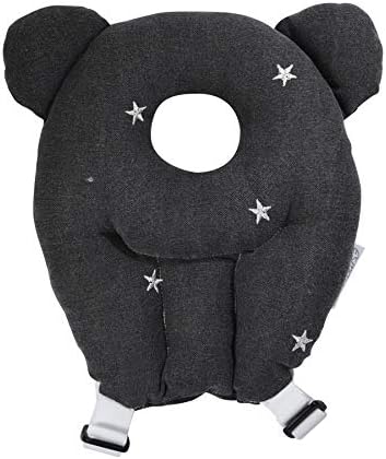 Esmeralda エスメラルダ 転倒防止クッション 枕 まもっクマ ゴッツン防止 メーカー直売 赤ちゃん トゥインクルグレー ひとつひとつ手作り 日本製