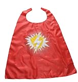 WeGlow International Red Super Hero Capes, Set of 2, Small