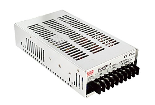 Mean Well SD-200C-24 DC/DC Power Supply Single Output 24 Volt 8.4A 201.6W 9-Pin