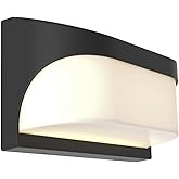 Access Lighting 20021LEDDMG-BL/ACR Laguna Outdoor Wall Light, 1-Light 11 Watts, Black
