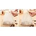 12 Pack Reusable Soup Bags, Sportsvoutdoors 8x10in Cheesecloth Bags for Straining Cold Brew Coffee Tea Brew Bags Cotton Muslin Bags,Herbs sachets,Soup Gravy Broth Brew Bags for Home Kitchen Cooking