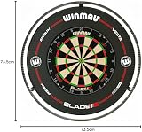 Winmau Plasma Dartboard Light Black Surround LED Ring 360° Illumination view 7