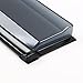 KUST YD5011w Auto Window Rain Guards, Rain Guards for Car Window,Window Deflector Fit for 2015 2016 2017 Nissan Murano,Pack of 4 Pieces Chrome Windows Visors,Sunroof Rain Guard Nissan Murano