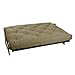 Mozaic Futon Mattress, Full, Khaki