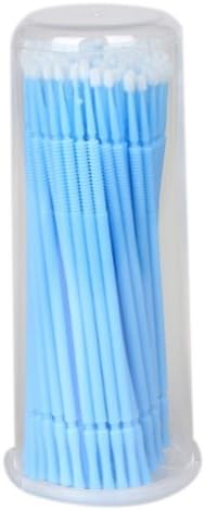 HACBIWA Micro lip Brush Eyelash Lash Extensions Applicators Cleaning &amp; Removal