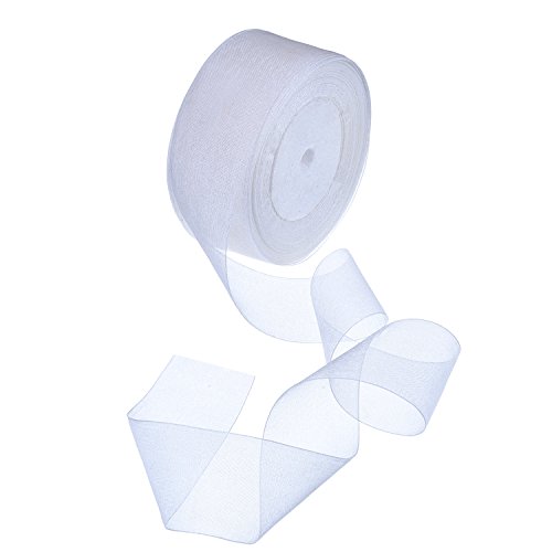 5 Outus+White+Shimmer+Organza+Ribbon