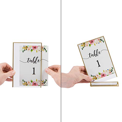 4 Gold+Picture+Frames+Double+Sided