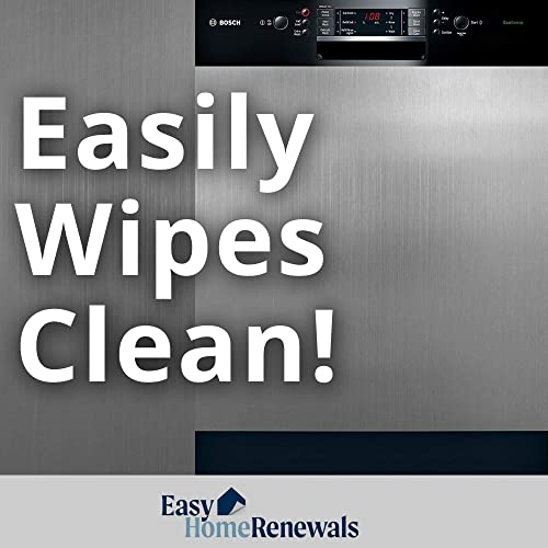 Appliance Art Instant Stainless Dishwasher Door Cover Sheet