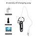 GGSDY Wireless Bluetooth Headset Earpiece Headphone with Microphone, 22 Hours Music Playback and 24 Hours Talk Time (Black)