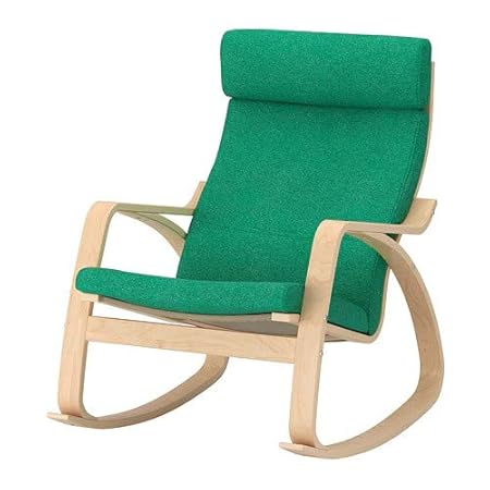 Ikea Poang Sedia A Dondolo Impiallacciatura Di Betulla Lysed