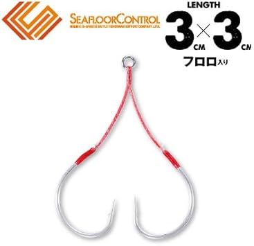 Amazon シーフロアコントロール Jamアシストフックpeフロロ入 3cm 3cm シーフロアコントロール フック 針