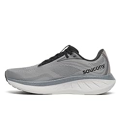 Saucony Men's Ride 18 Sneaker, Cinder/Black, 7