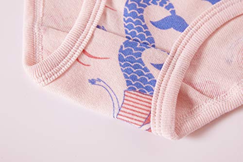 Baby Series Baby Soft Cotton Panties Little Girls' Assorted Underwear (Pack of 6) Size 2T 3T - Thumbnail 4