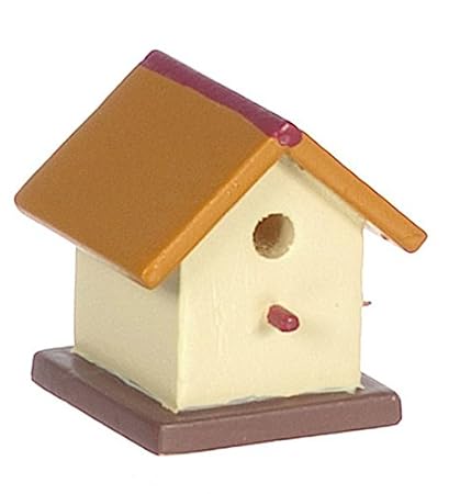Amazon Com Classics Dollhouse Miniature Hand Painted Bird House