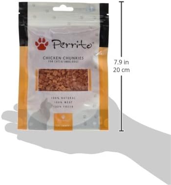 Perrito Chicken Chunkies Dog Treats Small Chickens Pack of 5 x 100 g, 20 g (Pack of 5) - Image 4