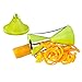 Kitchen 4 You 4 Blade Vegetable Spiral Slicer - Best Spiralizer 150% Bigger for 50% Less Wastage - Pasta Make Cutter