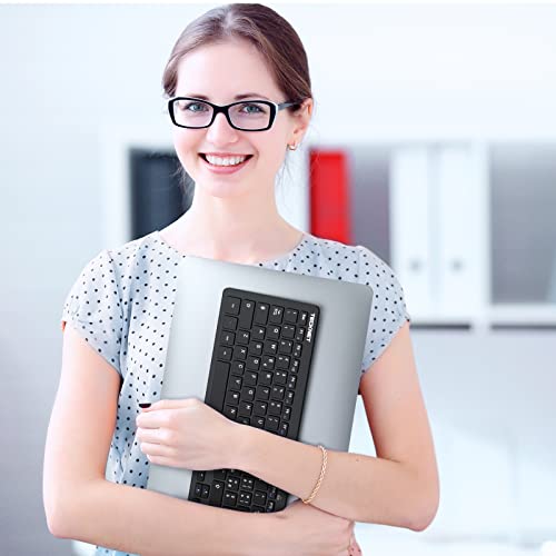 TECKNET Wireless PC Keyboard, Wireless Keyboard for PC Laptop Windows and Android, Very Long Battery Life, Italian QWERTY Layout, Silent and Ultra Slim