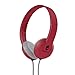 Skullcandy S5URHT-462 Uproar Tap and Go On-Ear Headphone with Mic, Red