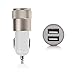 Ixir 12V-24V 2 Port 3.1 Dual USB Car Charger + Smart Iq Technology for Apple iPhone 4 5 6 6s Plus iPad & &roid Samsung Galaxy S6 Edge Note 5 4 3 2 - 2 Pcs