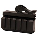 UTG 5-Slot QD Lever Mount Adaptor and Riser, Medium Profile