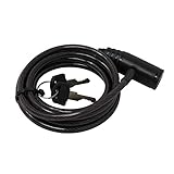 Vosker Security Camera Security Cable Lock with 2 Keys, Flexible Braided Steel, 6 Feet Long, Universal Cam and Protection Box Support