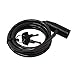 Vosker Security Camera Security Cable Lock with 2 Keys, Flexible Braided Steel, 6 Feet Long, Universal Cam and Protection Box Support