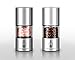 Kitchen Lovers Salt and Pepper Mill Set with Adjustable Grinder Settings